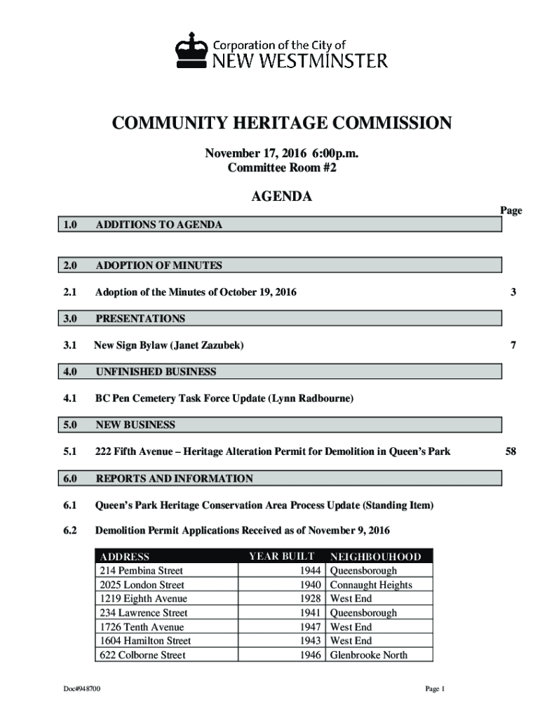 Fillable Online Zoning Board Planning City of New Bedford Official