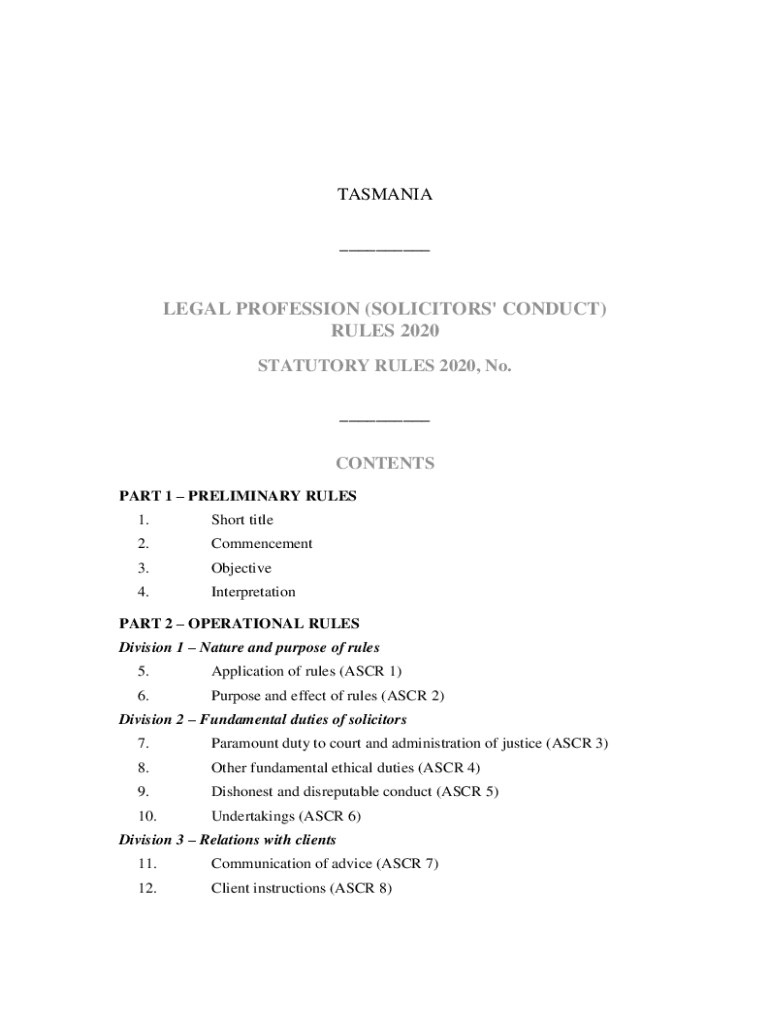 Fillable Online Amendments to Legal Profession Uniform Law Australian