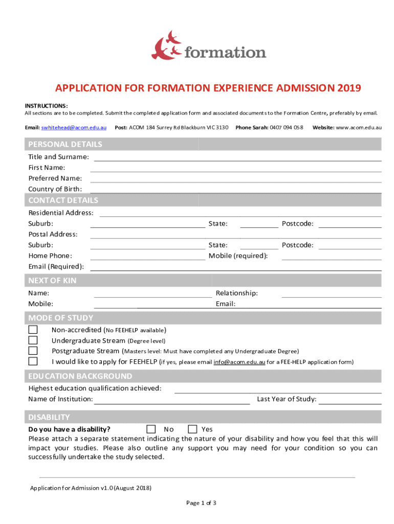 Form preview