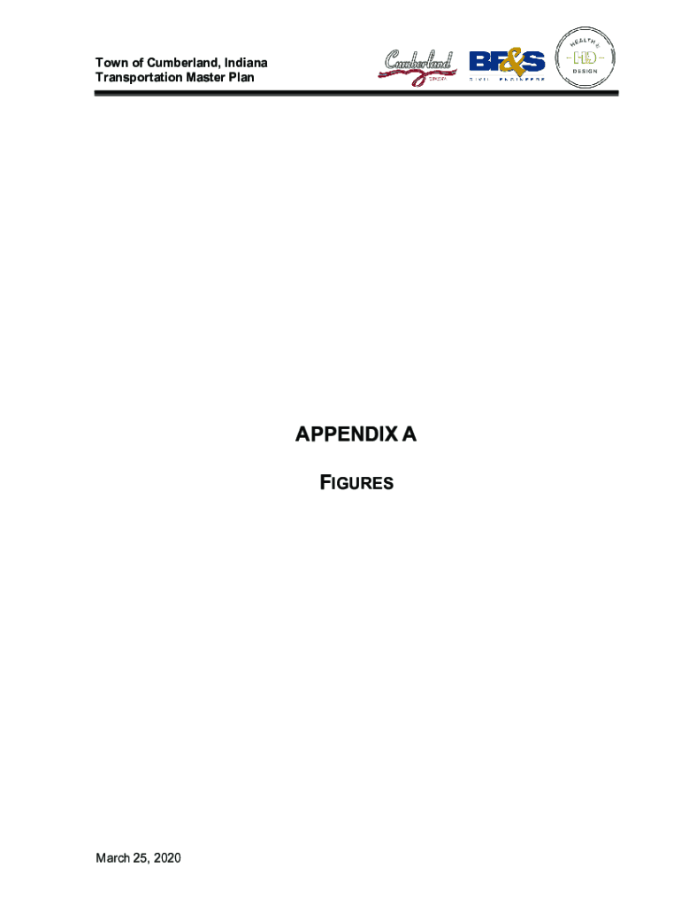 Fillable Online Town of Cumberland, Indiana Transportation Master Plan Fax Email Print pdfFiller