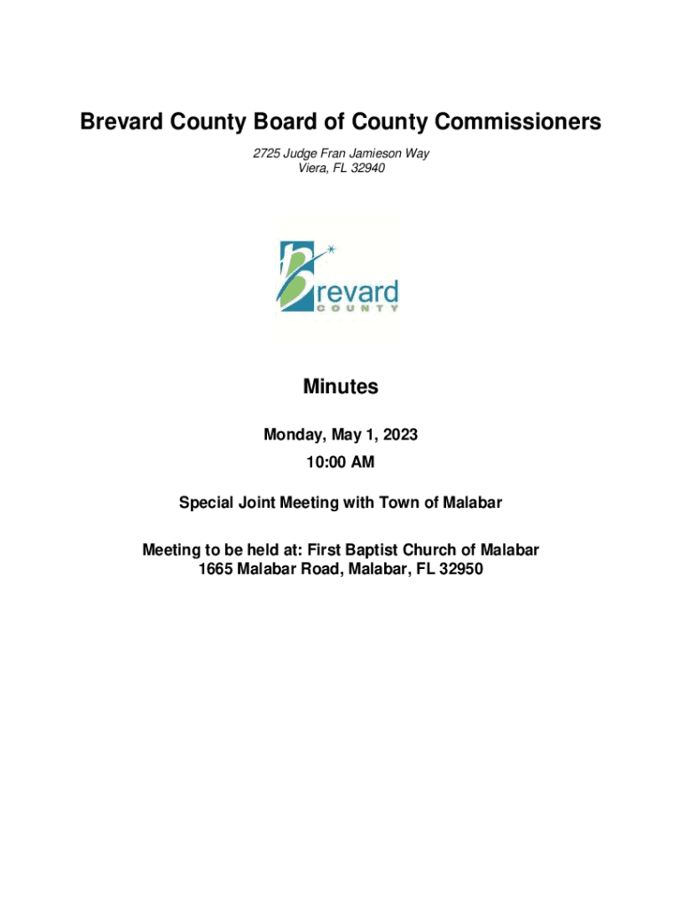 Fillable Online Town of Malabar, FL Fax Email Print pdfFiller