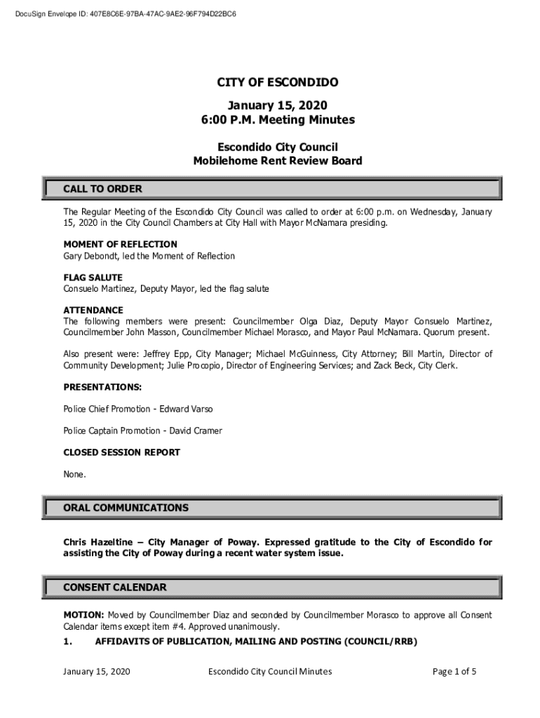 Fillable Online Mobilehome Rent Review Board Fax Email Print pdfFiller