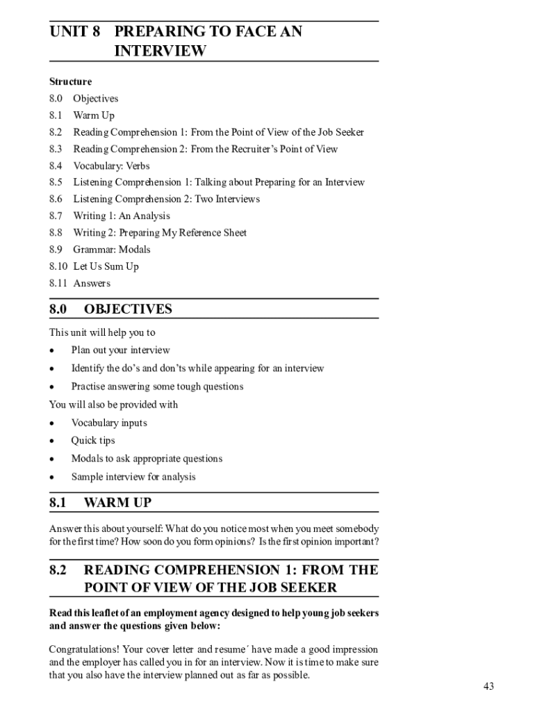 Fillable Online egyankosh ac B2U8 its material 6 Writing Your