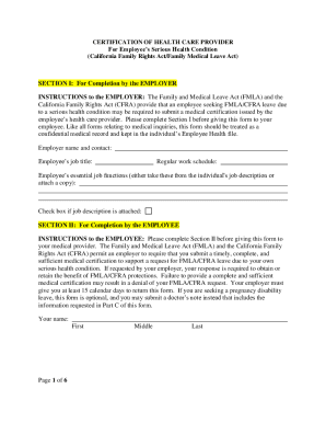 Fillable Online Forms Instruction: Certification of Health Care ...