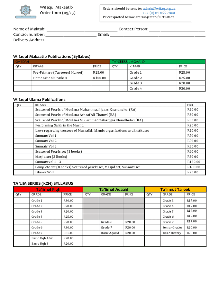 Form preview
