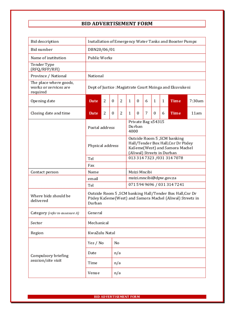 Form preview