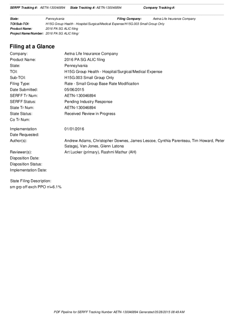 insurance complaint form - Pennsylvania Insurance Department Preview on Page 1