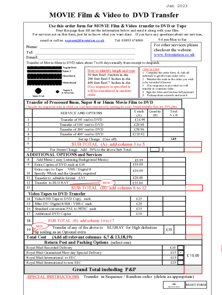 Form preview
