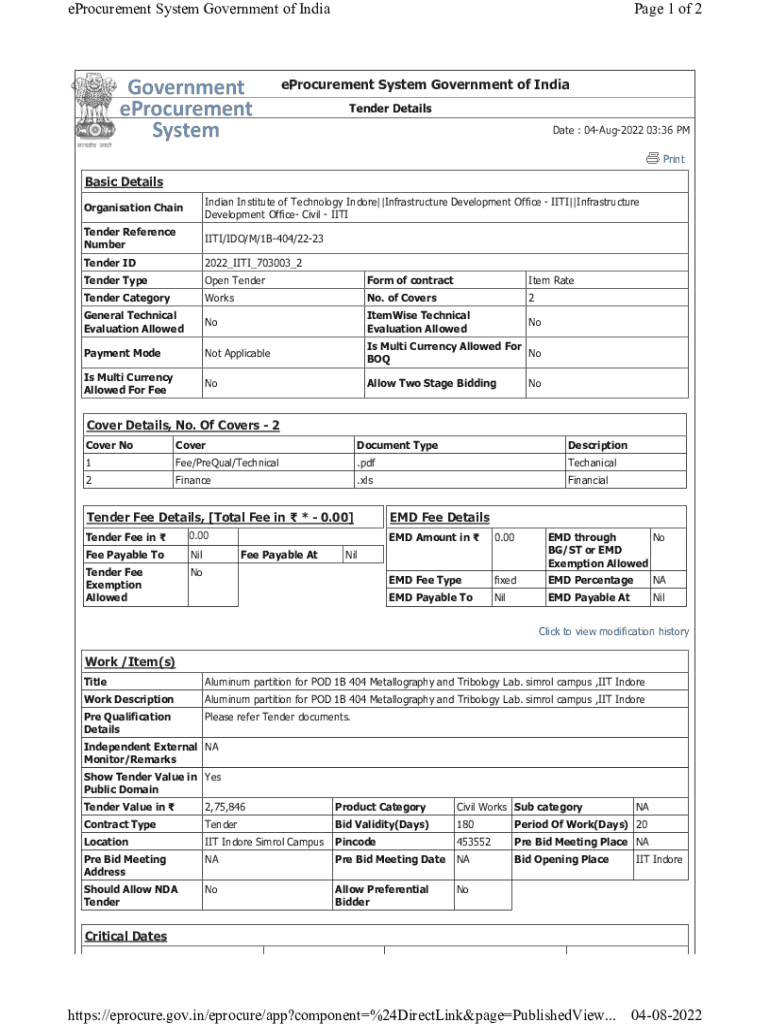 Form preview