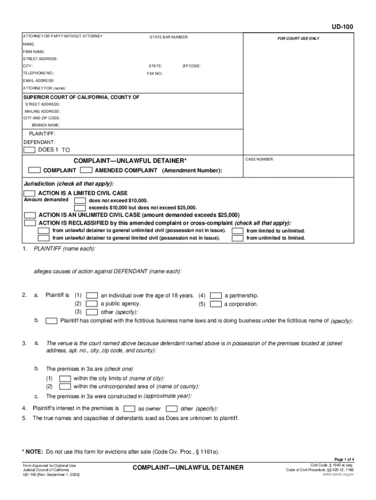 how to fill out ud 100 Preview on Page 1