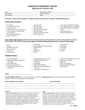 Fillable Online Free fillable Student Official Transcript Request ...