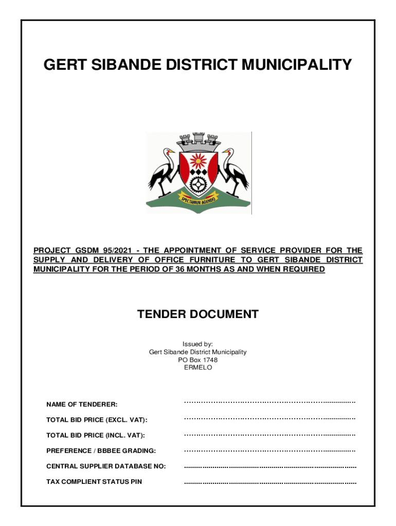 Fillable Online . (advert). THE SUPPLY AND DELIVERY OF OFFICE FURNITURE