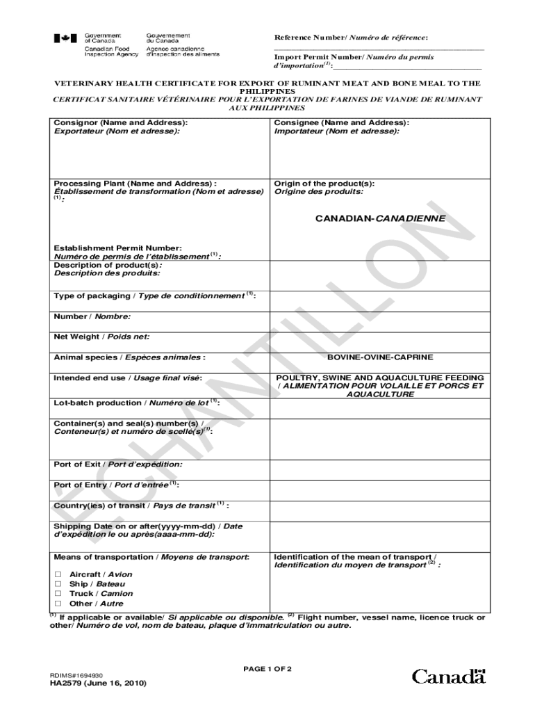 Remplissable En Ligne VS Form 17129 (application for import or in