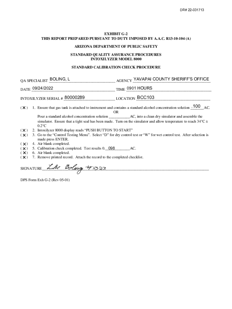 Fillable Online STANDARD QUALITY ASSURANCE PROCEDURES Fax Email Print