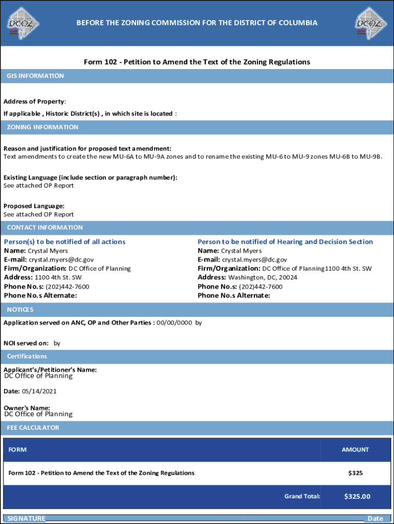 Form preview
