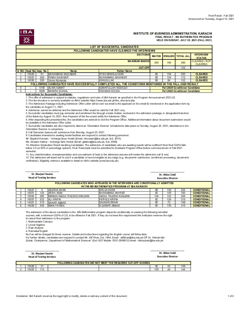 Fillable online fast university entry test fax email print pdffiller