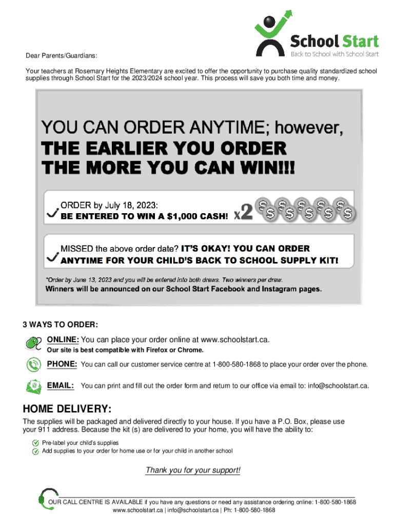 Fillable Online Grade 5 Rosemary Heights Elementary (Surrey) Fax