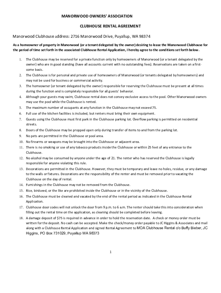 Fillable Online Lovely Manorwood Home with Private Indoor Pool