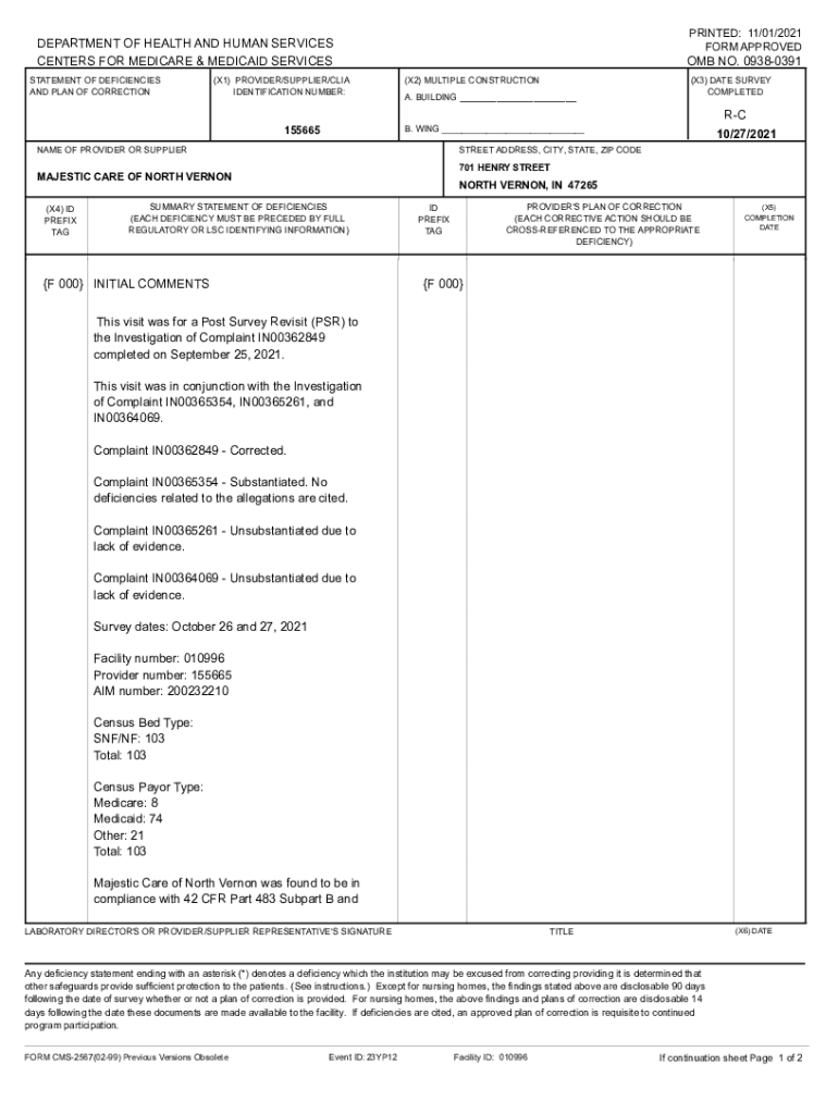 Fillable Online the Investigation of Complaint IN00362849 Fax Email ...