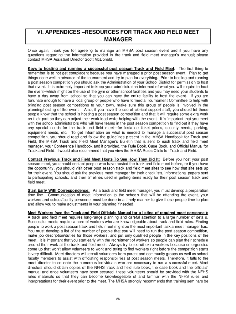 Fillable Online Adding Events in Track & Field Meet Manager Support