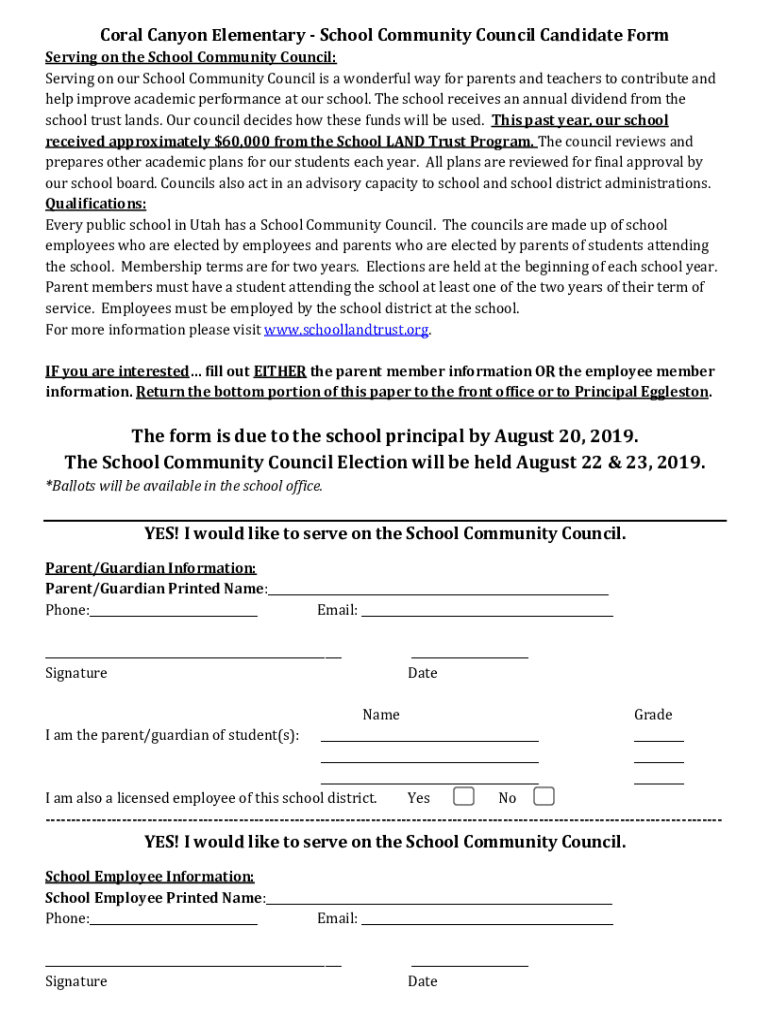 Fillable Online Willow Canyon Elementary School Fax Email Print pdfFiller