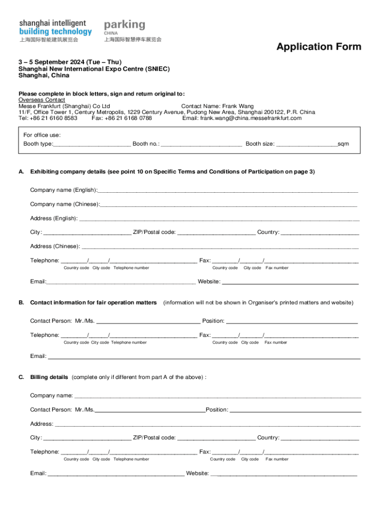 Fillable Online Visitor registration form Kitchen and Bath China, Shanghai Fax Email Print