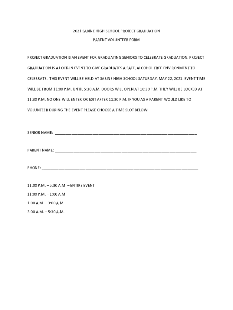 Fillable Online Sabine High School graduates find a way through obstacles Fax Email Print