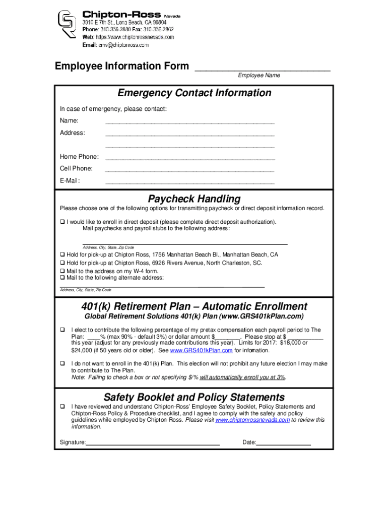 Form preview