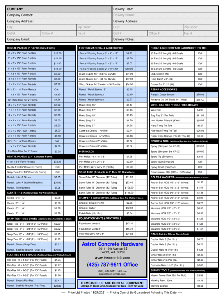Form preview