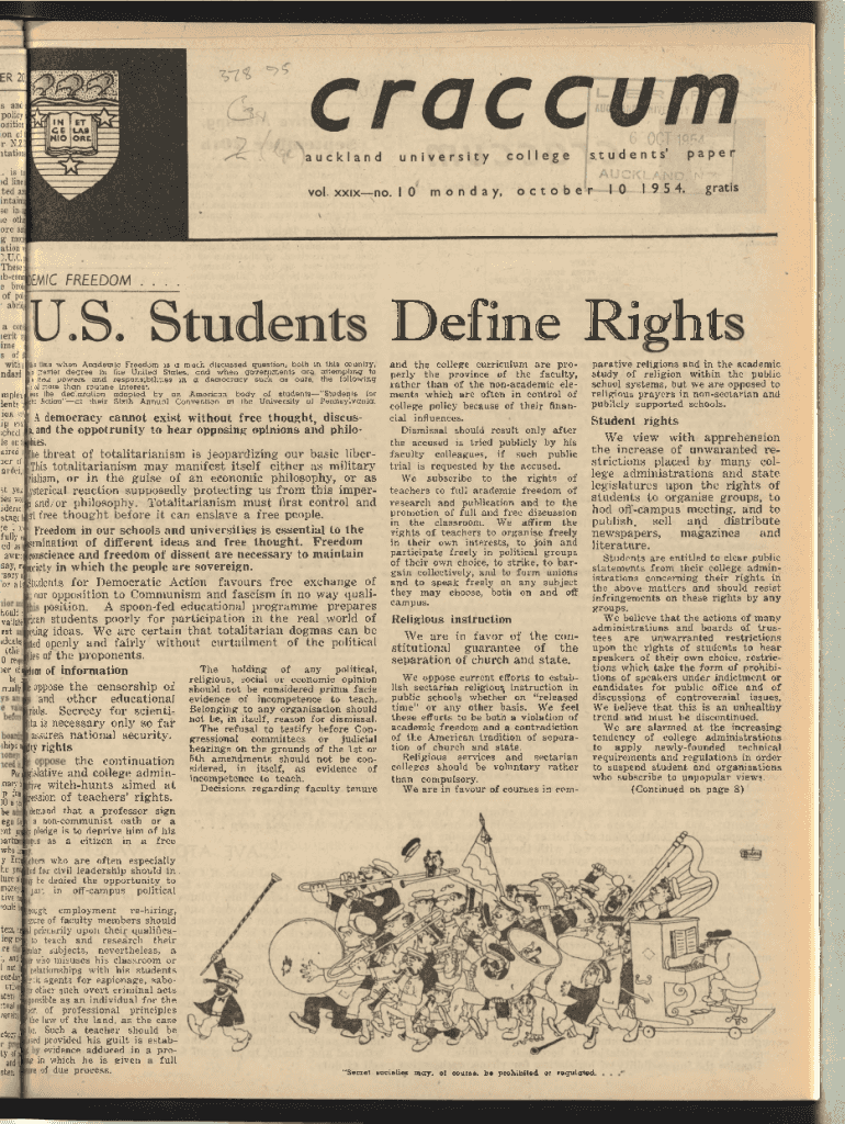 Fillable Online A History of Academic Freedom in America ISU ReD Fax