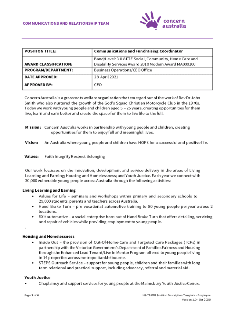 Fillable Online HRFO010 Personnel Action Form Employee Fax Email