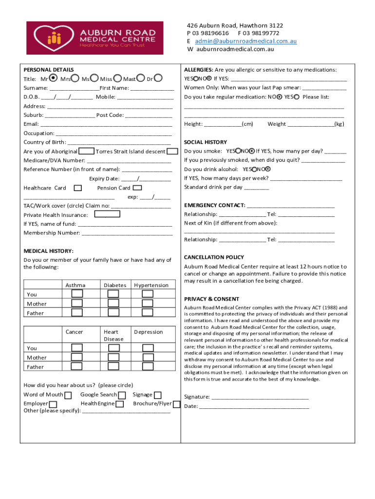 Form preview