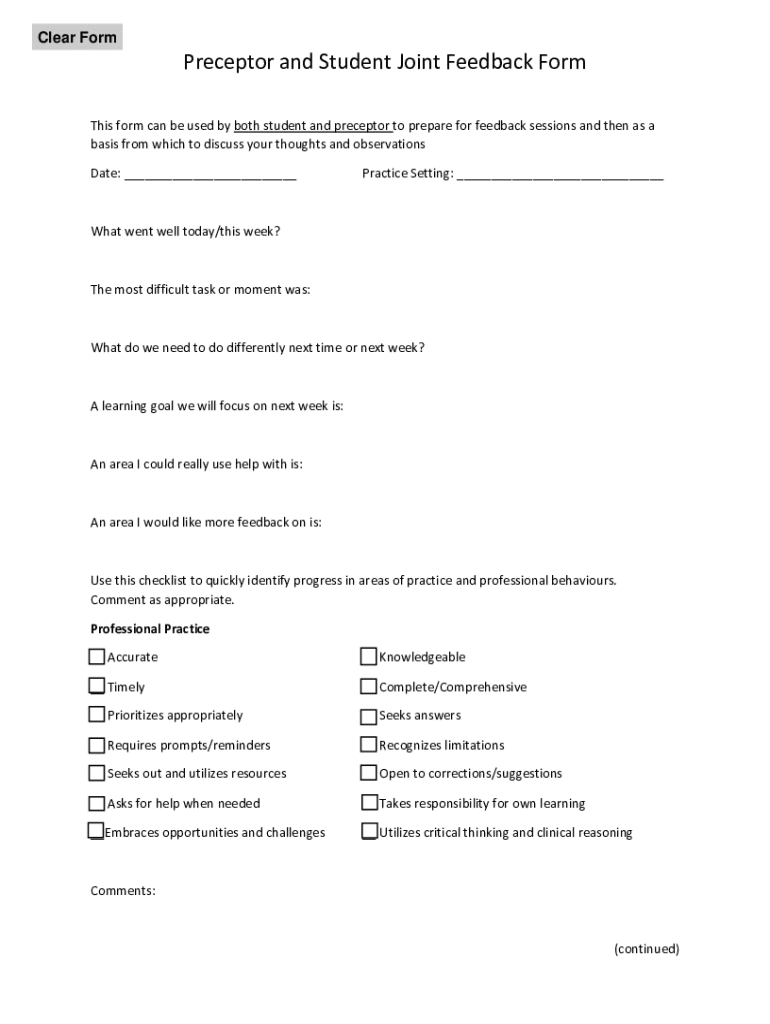 Form preview