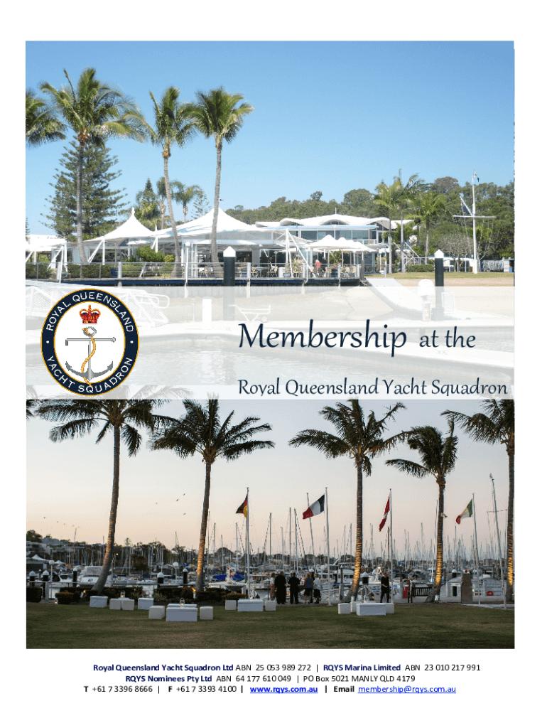 royal yacht squadron membership