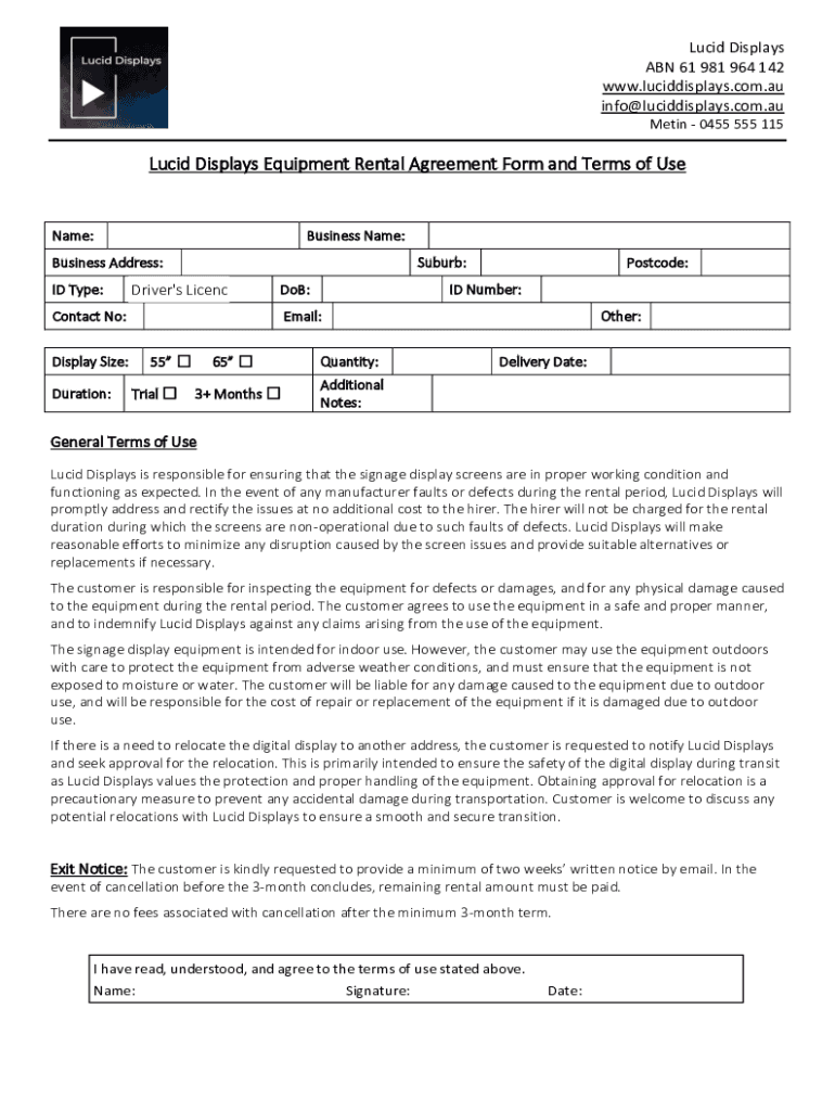 Form preview