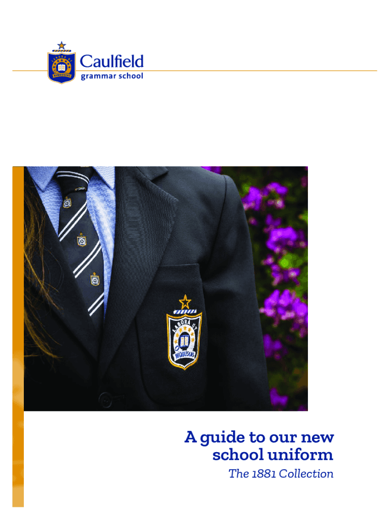 Fillable Online School uniforms A history of 'rebellion and conformity