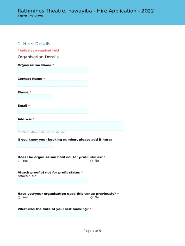 Form preview