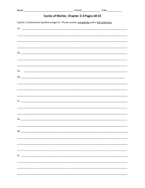 Water Carbon And Nitrogen Cycle Worksheet Answers PDF