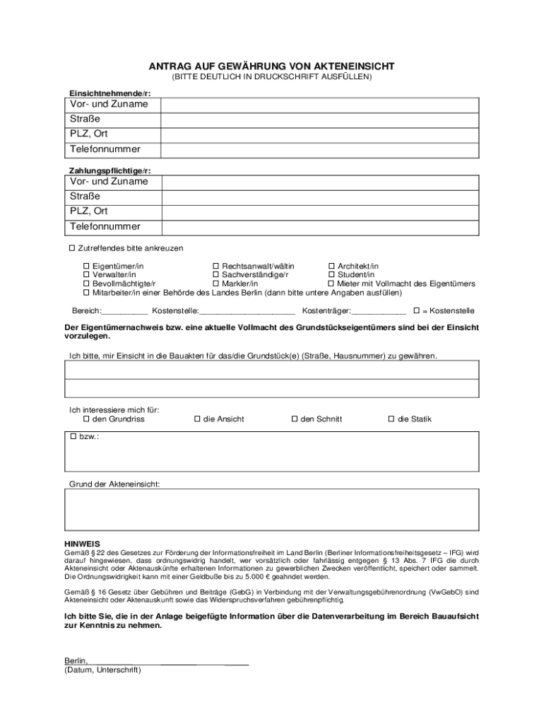 Form preview