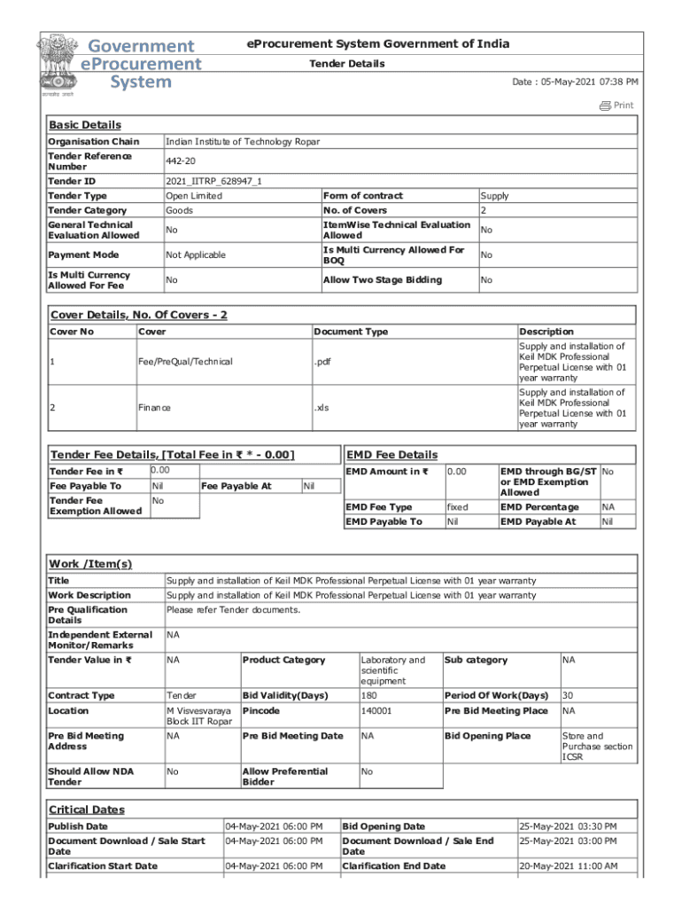 Form preview