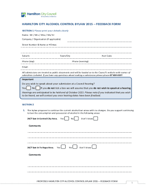 Form preview