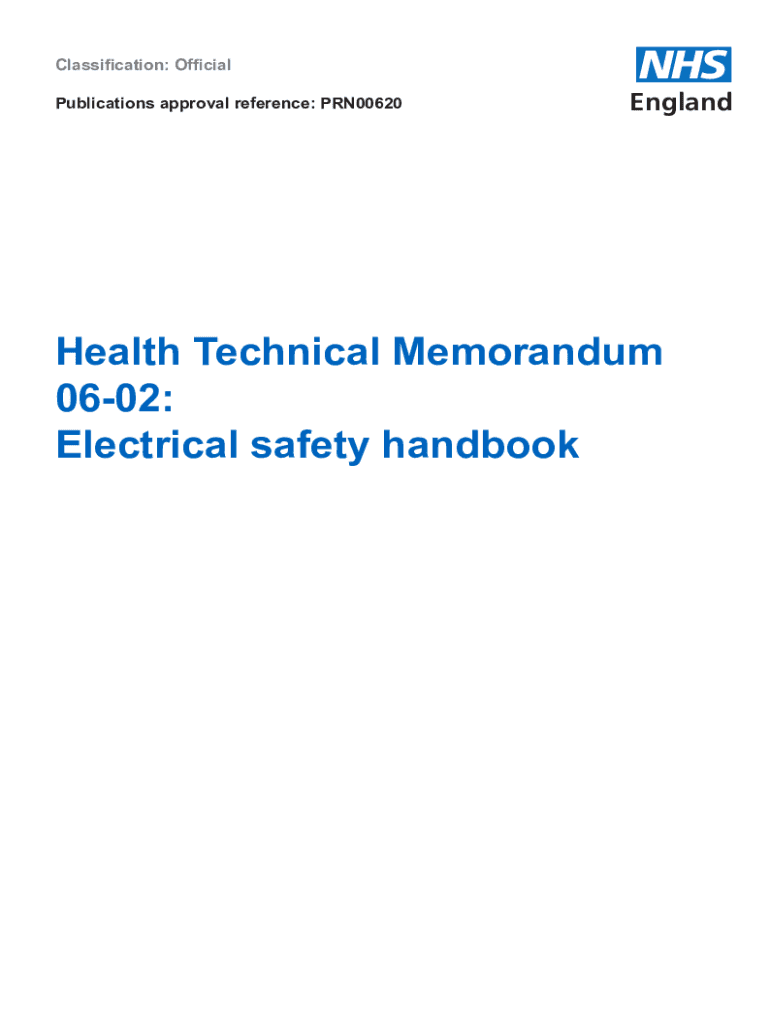 Fillable Online Electrical safety guidance for low voltage systems