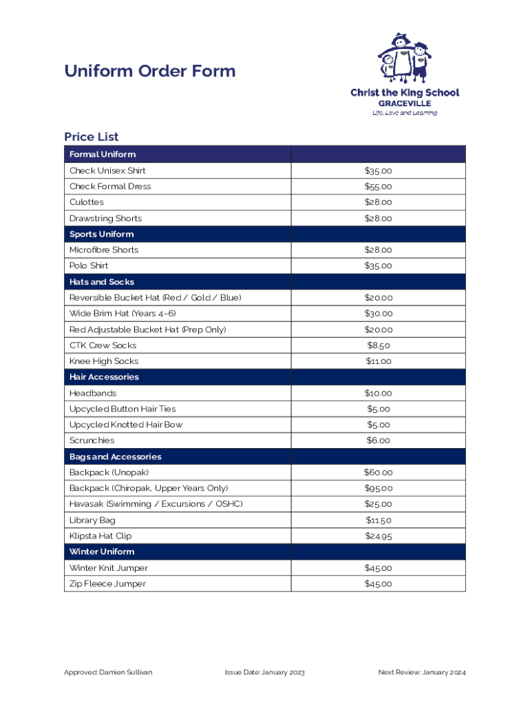 Form preview