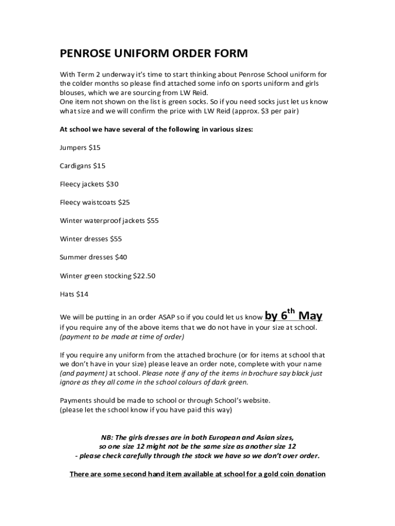 Form preview