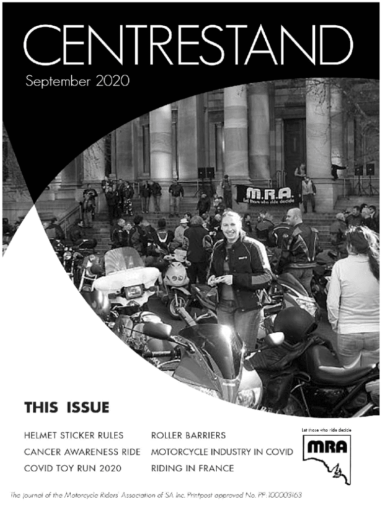 Fillable Online Motorcycle Riders Association of Australia Fax Email