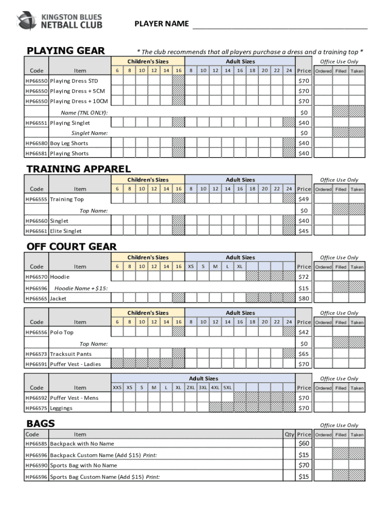 Form preview