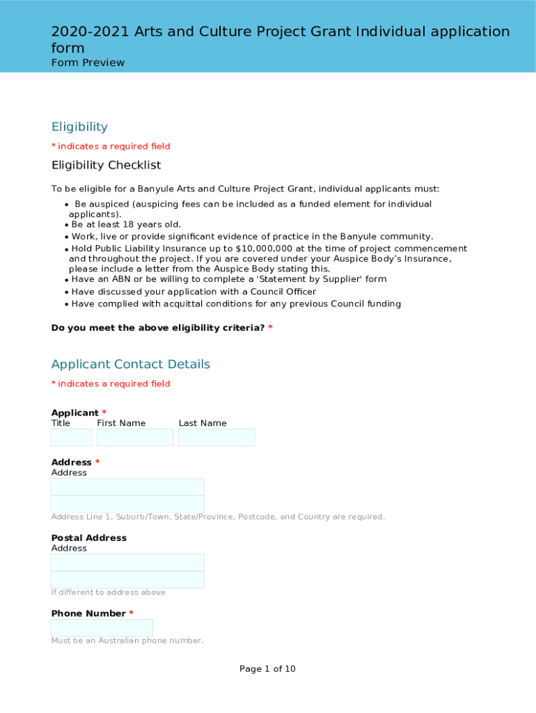 Form preview