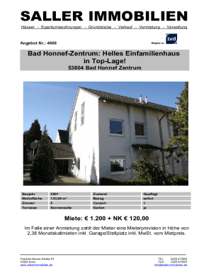 Ausfüllbar Online Bad HonnefZentrum Fax Email Drucken pdfFiller