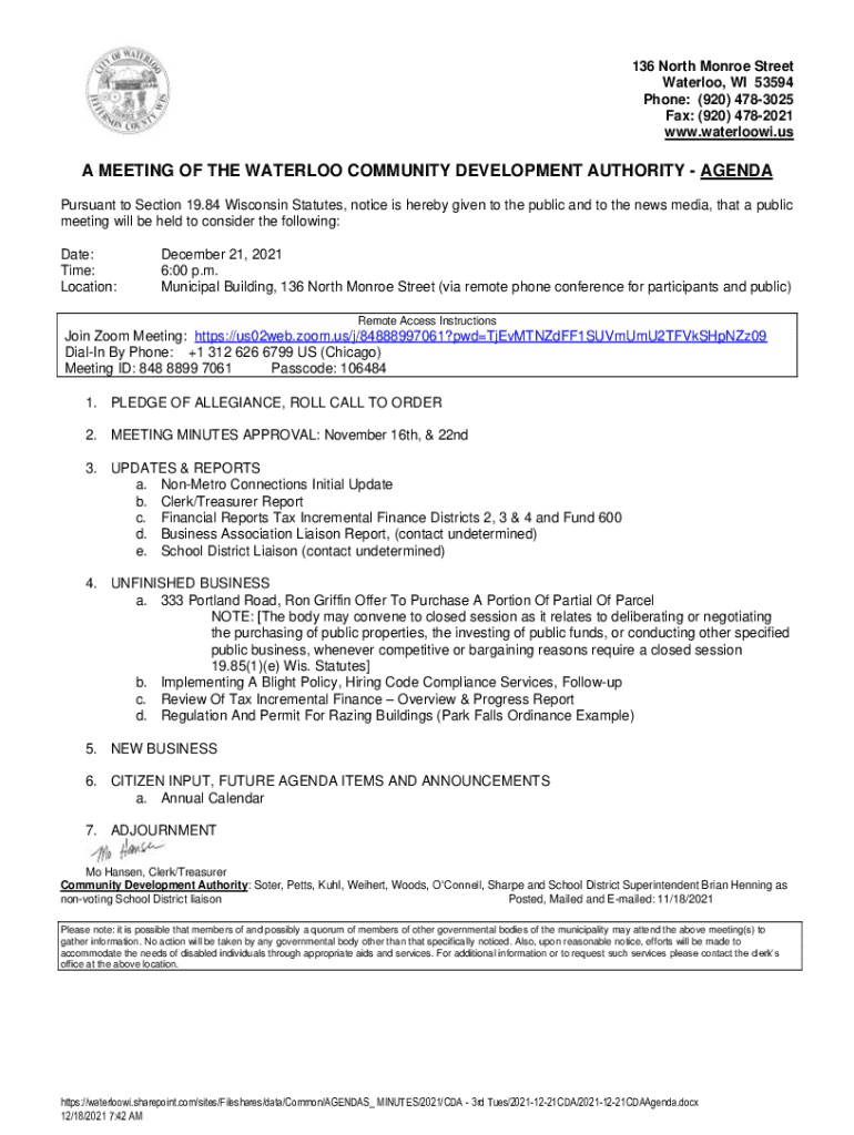 Fillable Online 84 Wisconsin Statutes, notice is hereby given to the