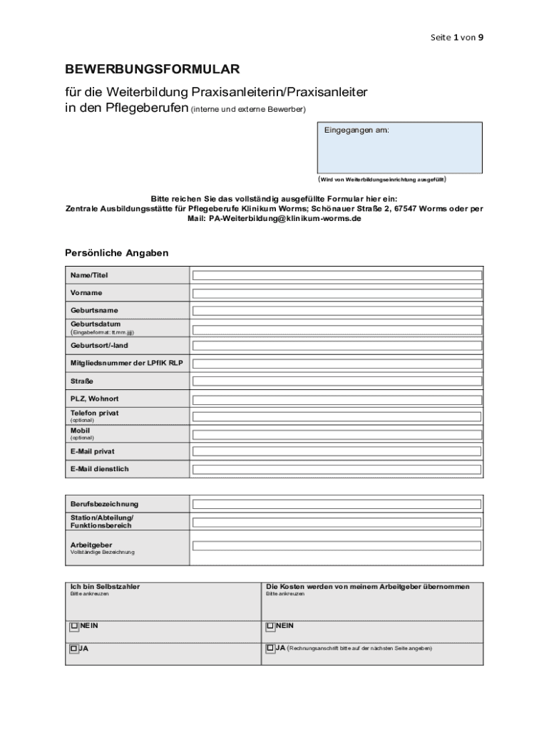 Form preview